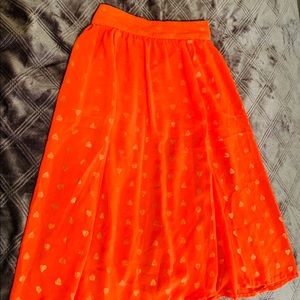 Girls maxi skirt, size XS